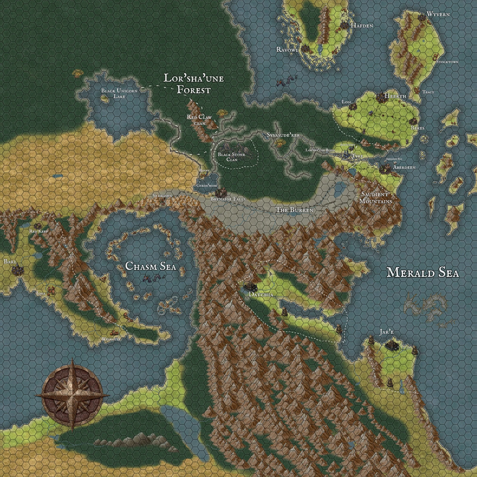 Map of the Land of Song